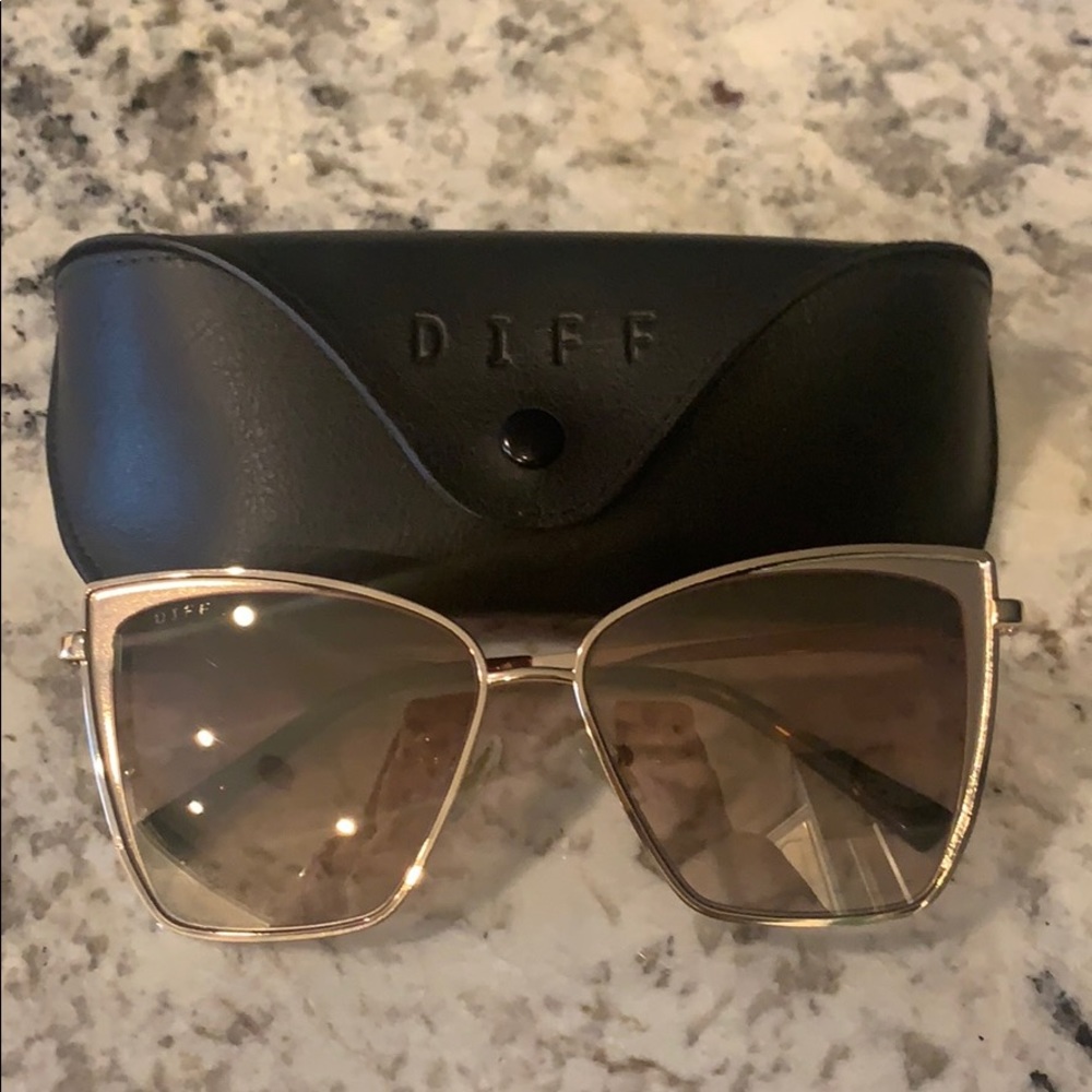 Diff Becky in Gold worn 2 times comes with case